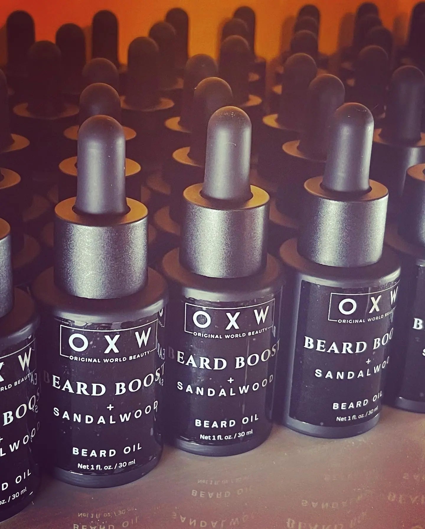 Beard Boost + Sandalwood - Beard Oil - OXW Beauty