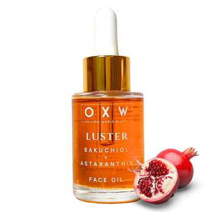 Luster Bakuchiol + Astaxanthin Face Oil Retinol Alternative - OXW Beauty